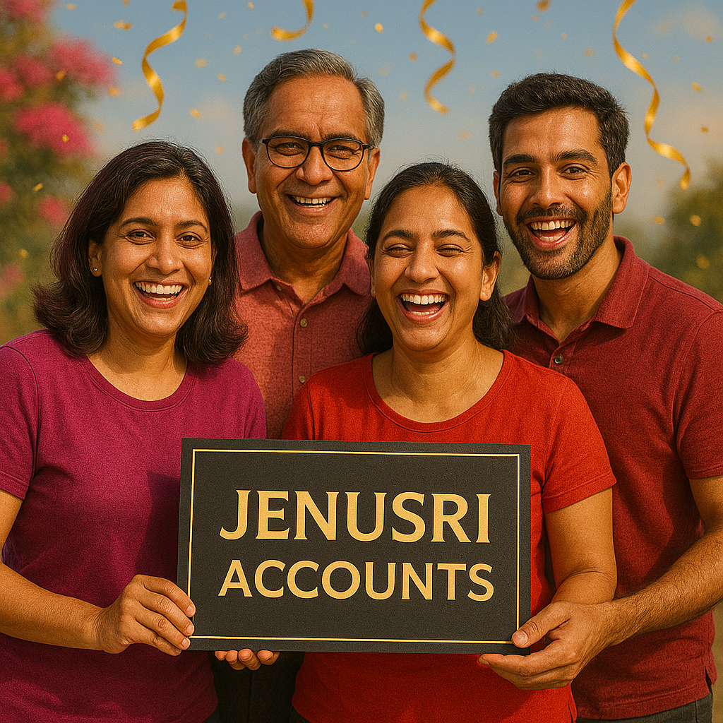 Jenusri Chit Fund Logo