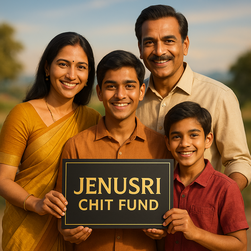 Jenusri Chit Fund Logo